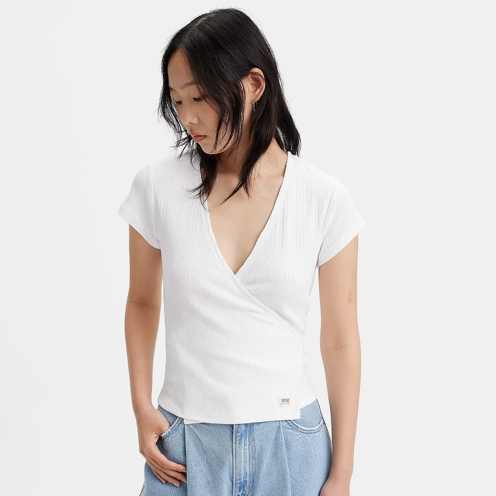 Levi's Dry Goods Pointelle Wrap Γυναικείο T-shirt