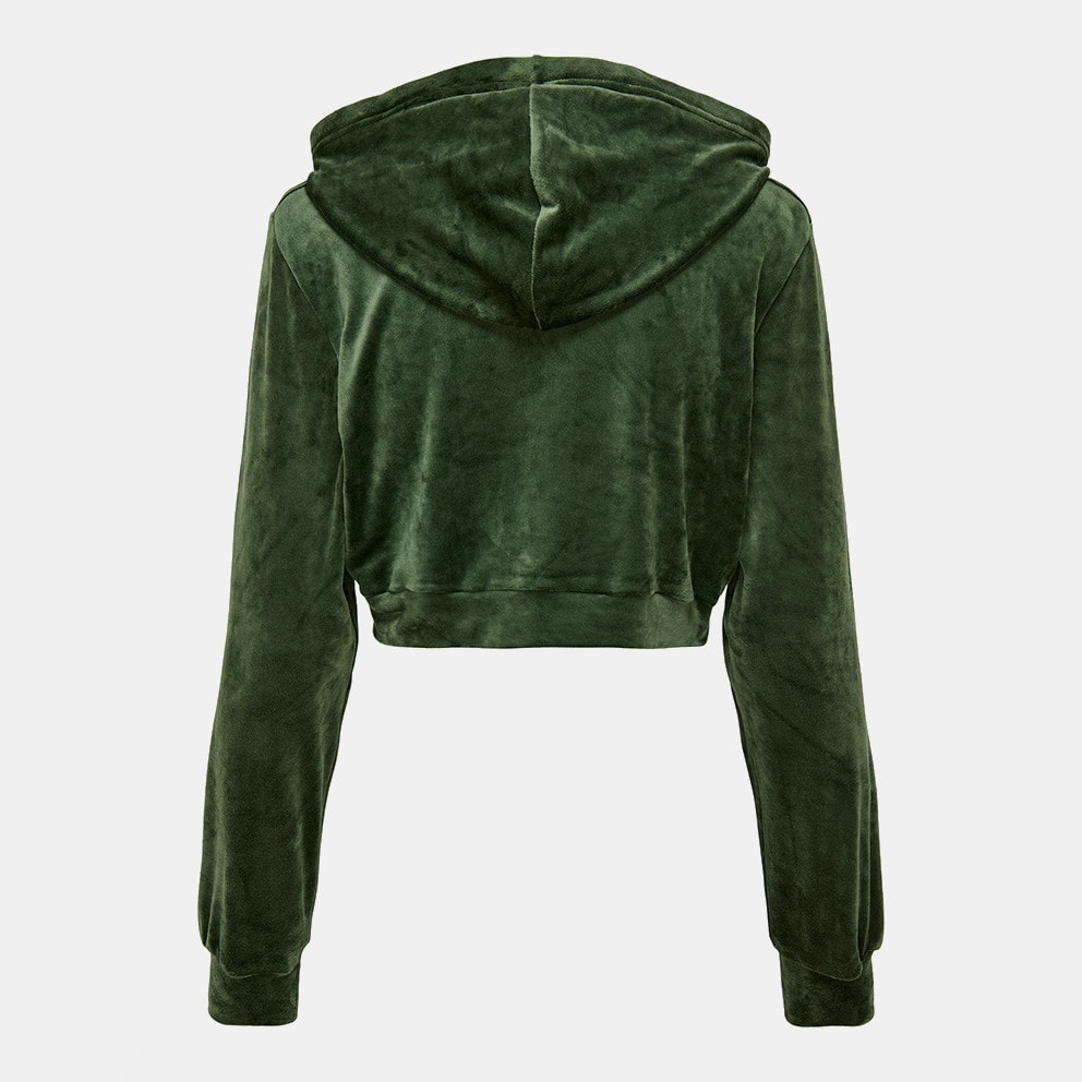 ONLY Onlrebel L/S Cropped Zip Hood Swt