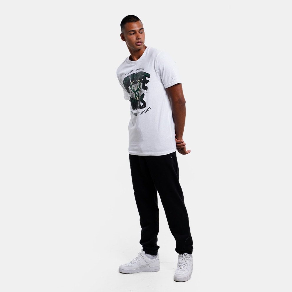 NBA Milwaukee Bucks Big Arch Logo Men's T-Shirt