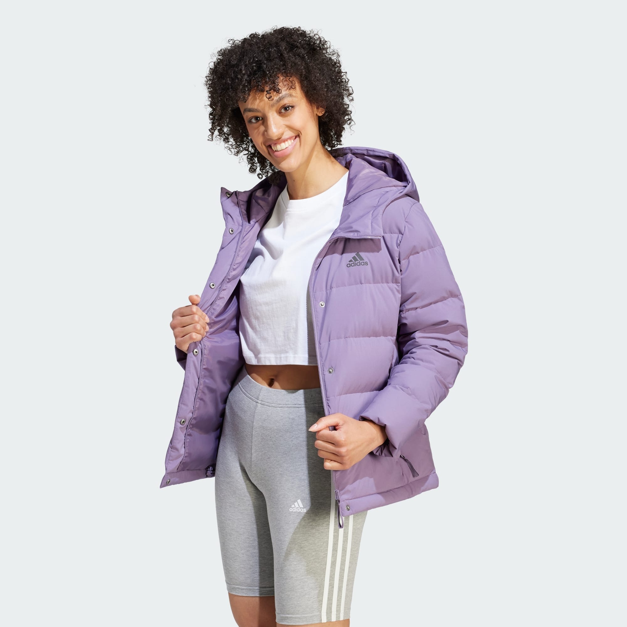 Adidas stan smith cf outfit, Hooded Coats For Ladies