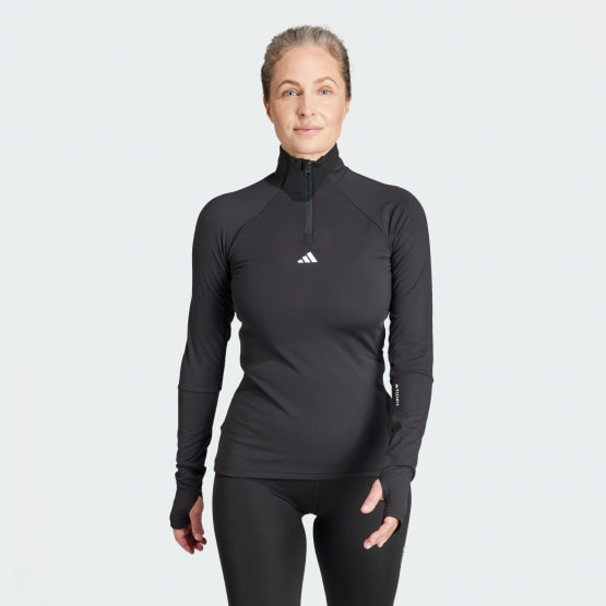 adidas Techfit Cold.Rdy 1/4 Zip Long Sleeve Training Top