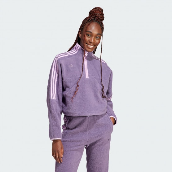 adidas tiro half zip fleece sweatshirt