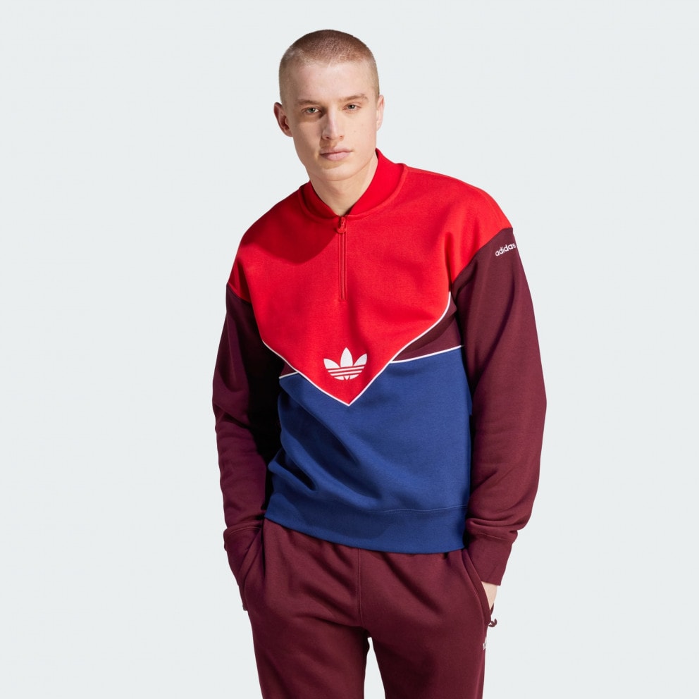 backpack Crew Adicolor free bag adidas - Sweatshirt / duffle small Archive adidas - Better Half Dark Originals pink Scarlet Maroon Blue / Zip pattern Seasonal IM4417