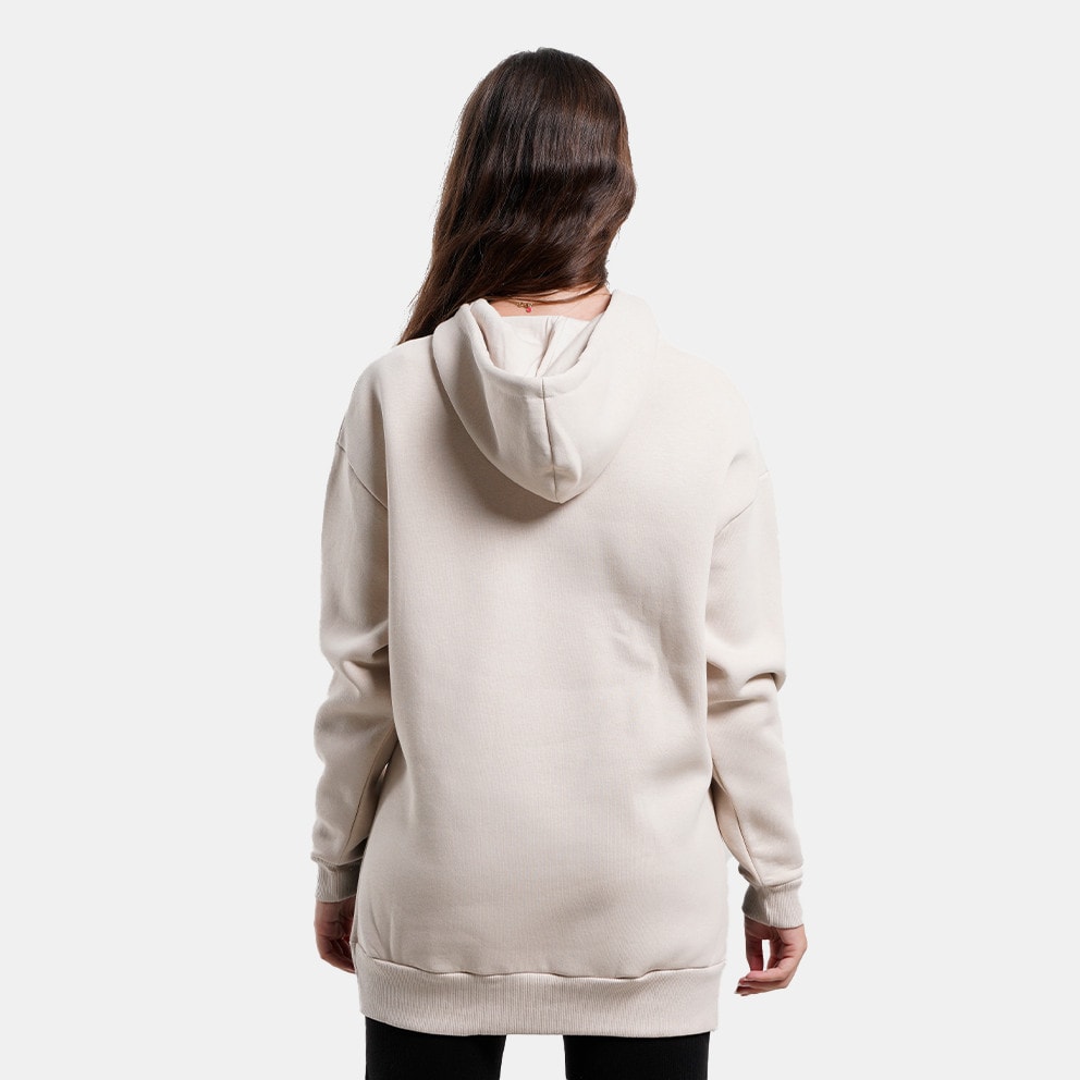 Target Long Side Openings Fleece "Icon" Women's Hoodie