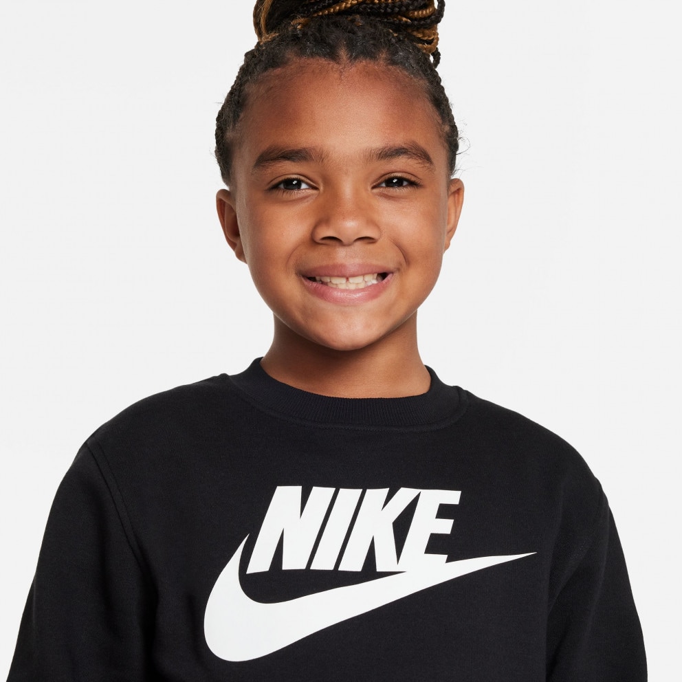 Nike Sportswear Club Fleece Kids' Sweatshirt Black FD2992-010