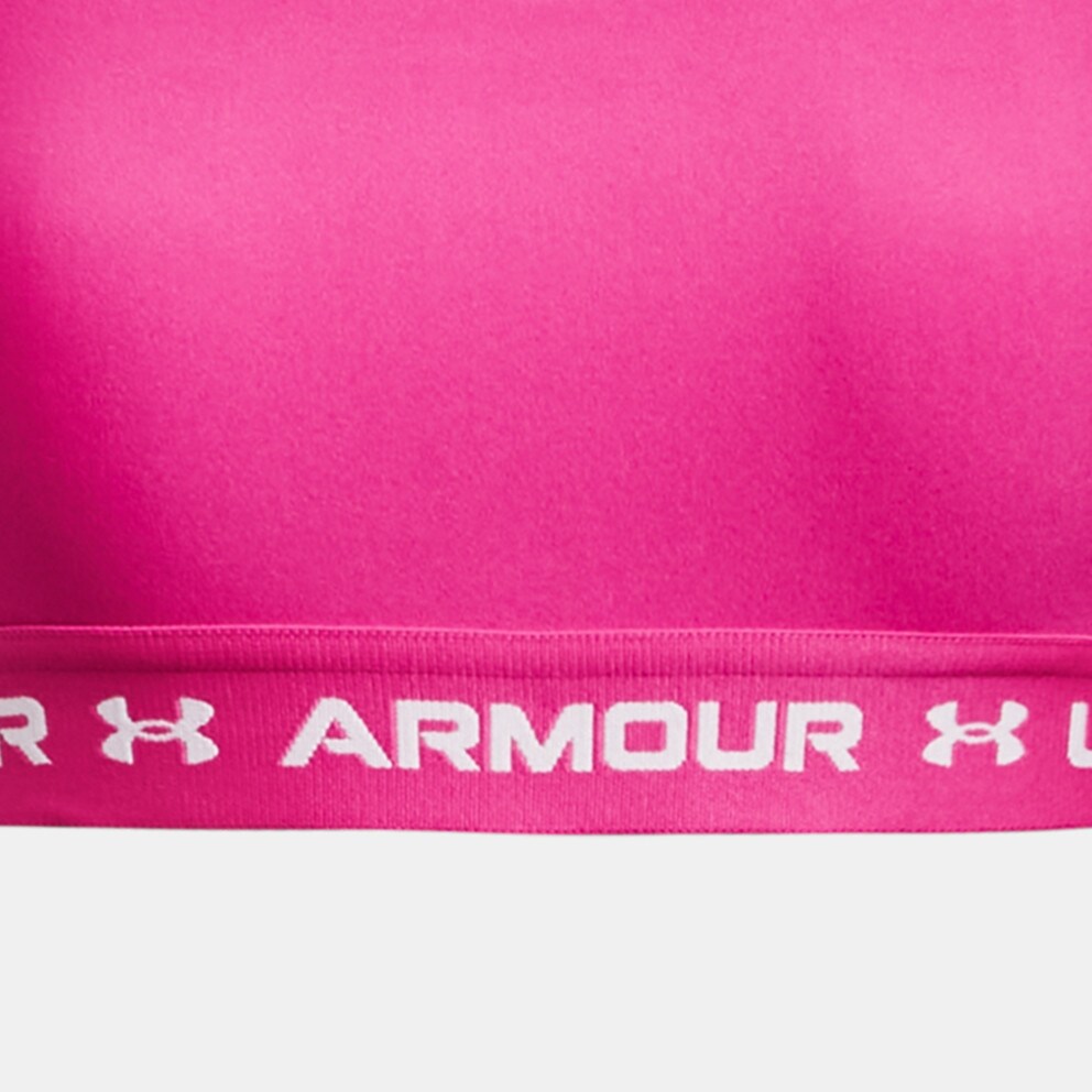 Under Armour Crossback Kids' Sports Bra Pink 1369971 - Under Armour Męskie  Bordowe - 652