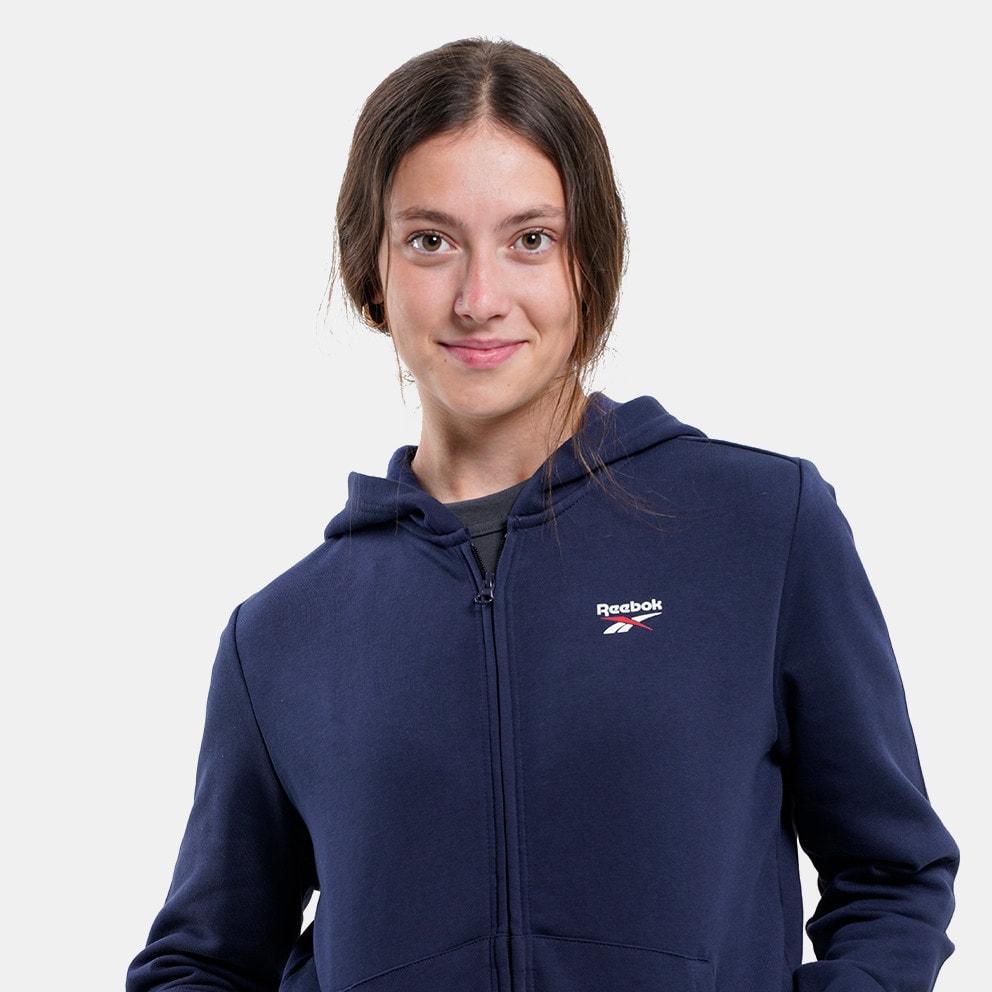 Reebok Identity Small Logo Fleece Γυναικεία Ζακέτα