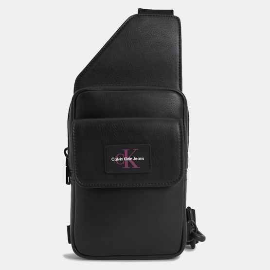 Calvin Klein Tagged Pu Angled Phone Crossboy