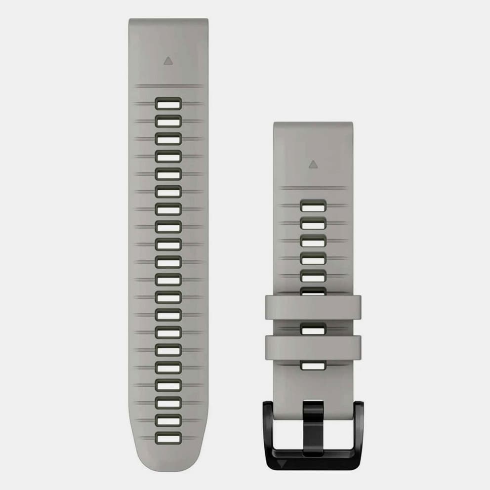 GARMIN Silicone Band Fog Gray with Moss