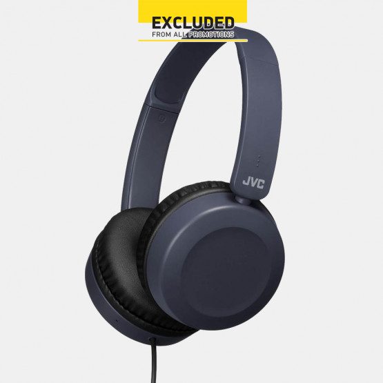 JVC Foldable on-ear headphones with remote & mic