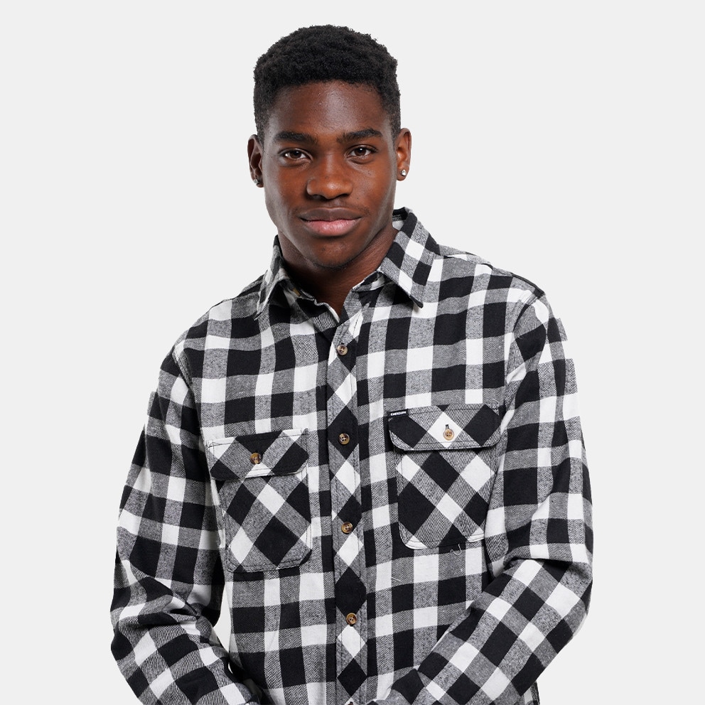 Emerson Checkered Flannel Regular Fit Men's Shirt