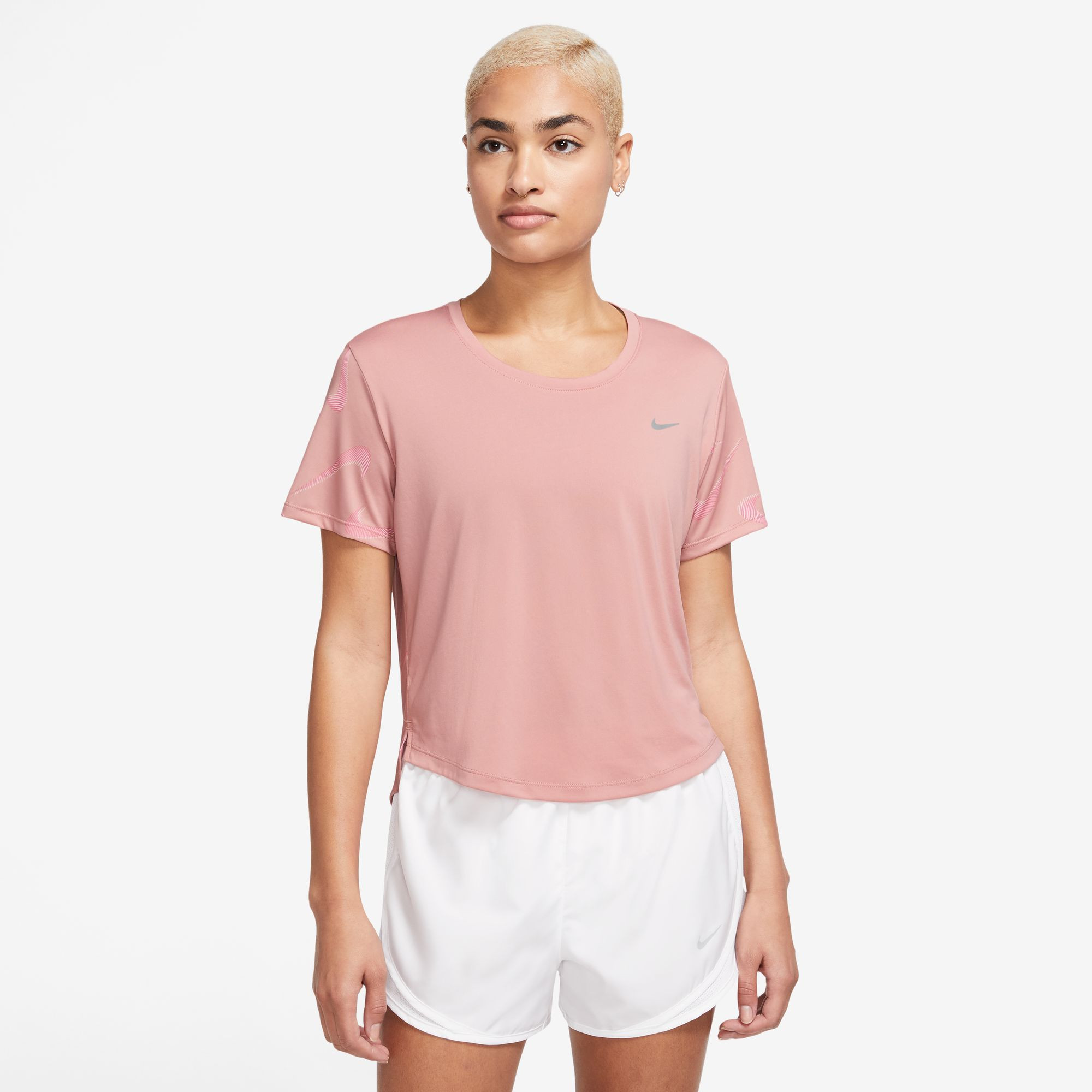  Nike Dri-FIT Swoosh Γυναικείο T-shirt (9000151706_70019) 2025