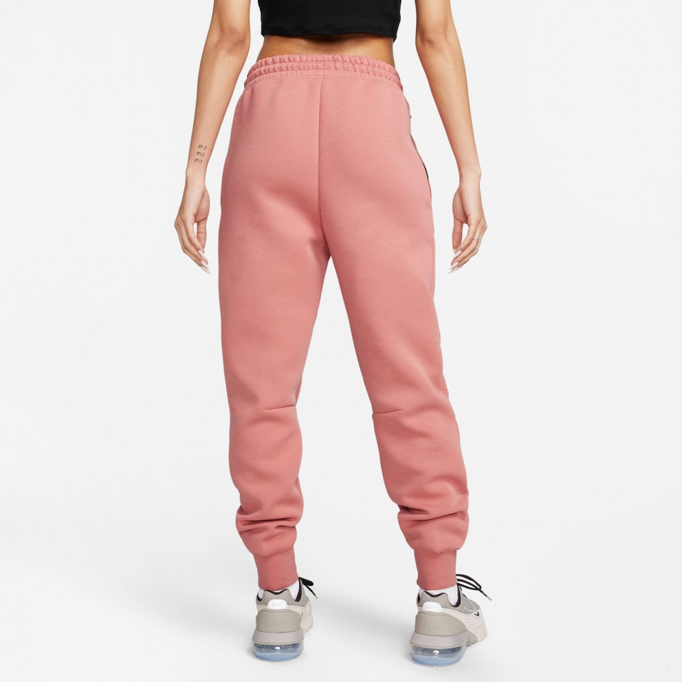 Nike women's sportswear neon swoosh fleece pants best sale