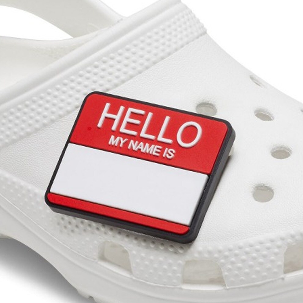 Crocs Jibbitz Hello My Name Is