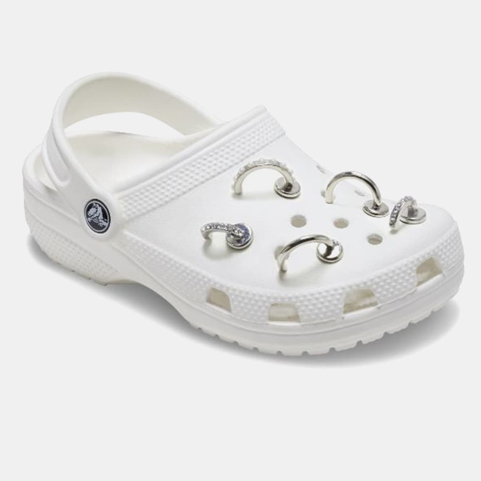 Crocs Jibbitz Silver Ring 5 Pack UNIQUE 10012121