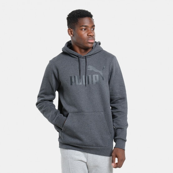 Puma Ess Big Logo Hoodie original натуральні gray замшеві - Fl кросівки 07 heather - Дитячі puma 586686 dark rain 35р