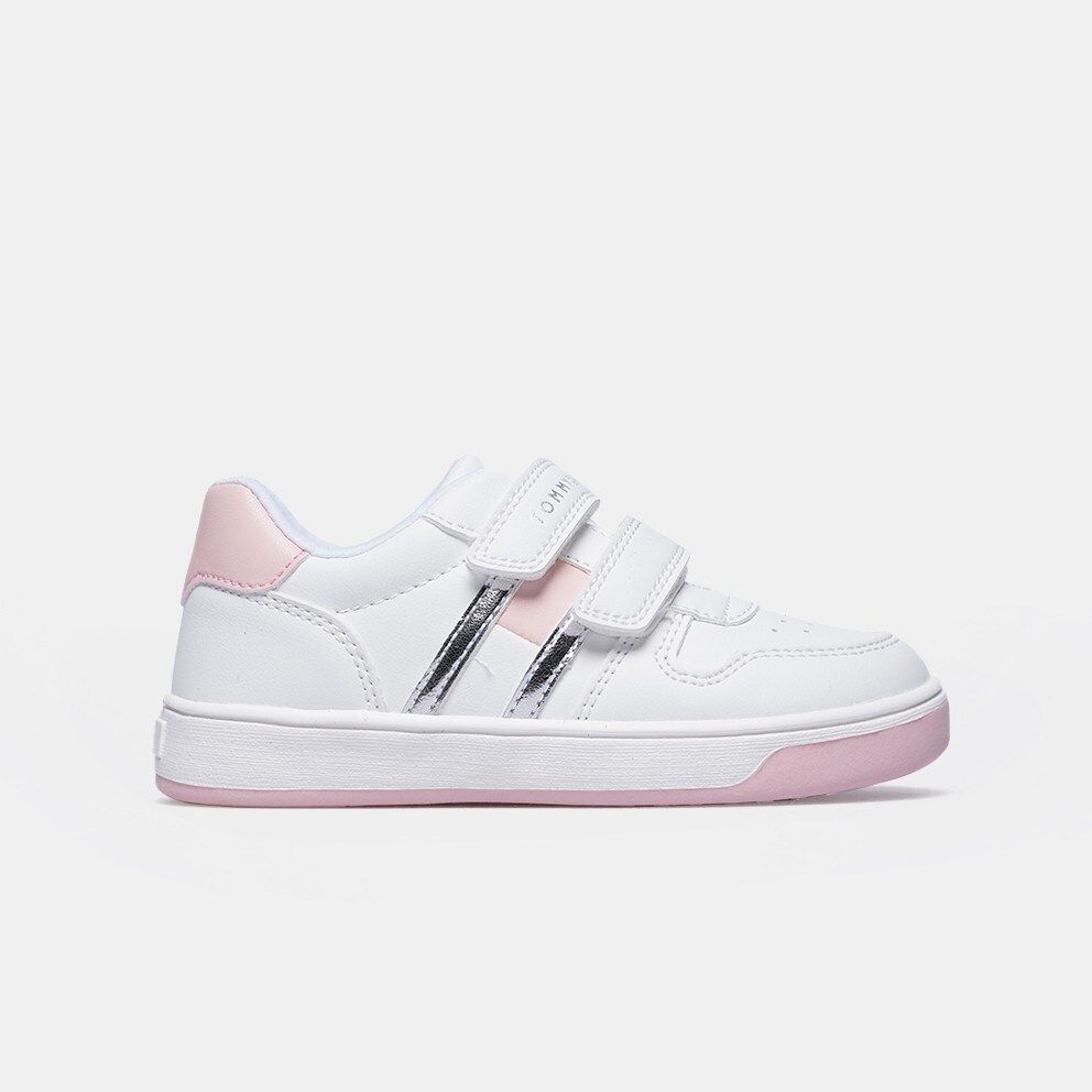 Tommy Jeans Flag Low Cut Velcro Βρεφικά Παπούτσια