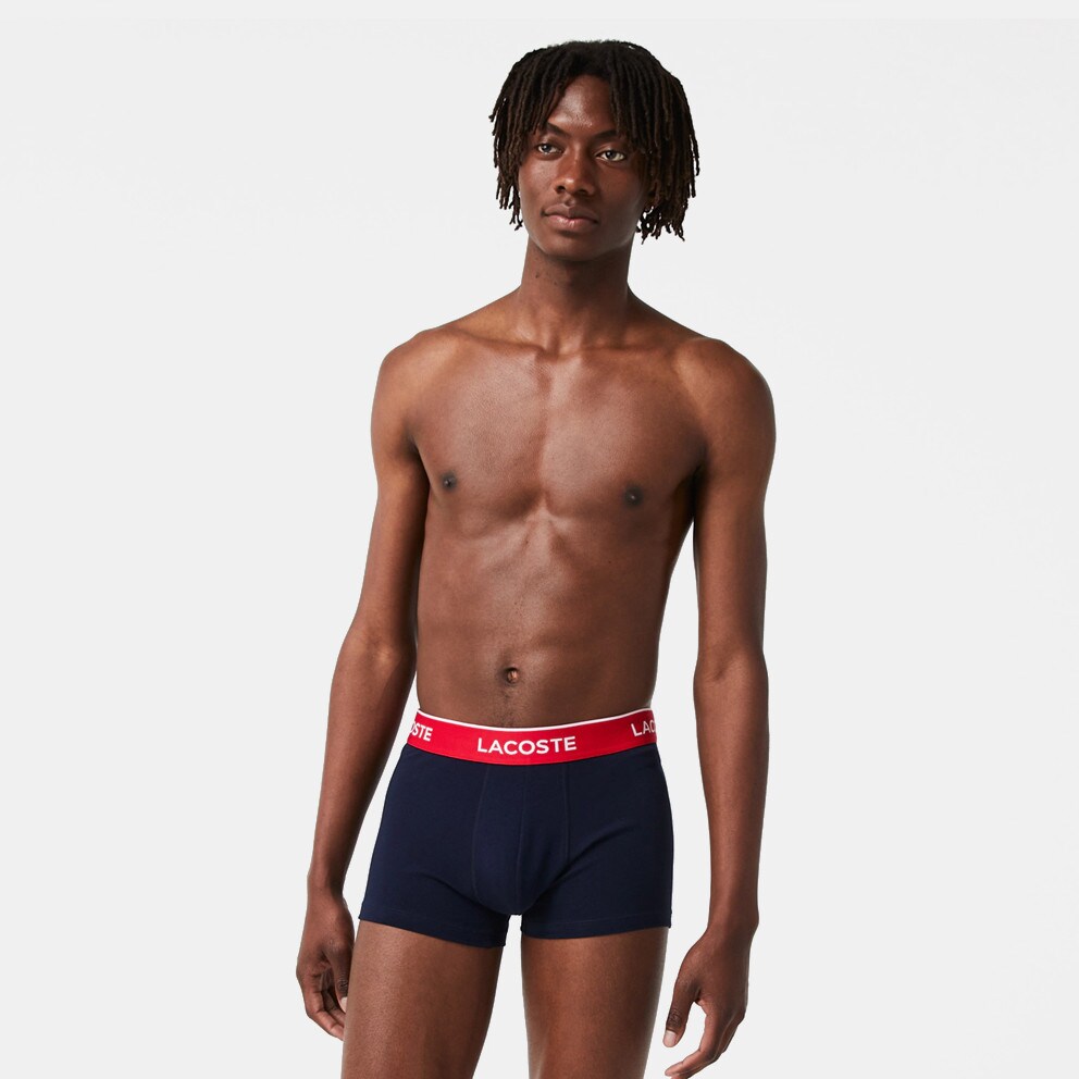 Lacoste Low Rise 3-pack Ανδρικά Μποξεράκια