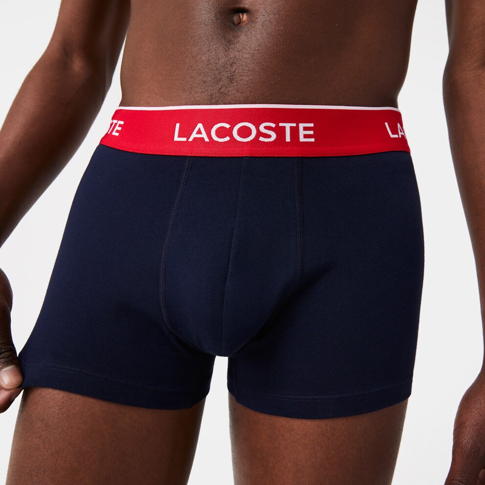 Lacoste 3-Pack Trunk Ανδρικά Μποξεράκια