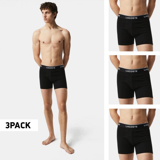 Lacoste 3-Pack Boxer Briefs Ανδρικά Μποξεράκια