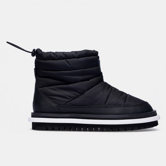 Tommy Jeans Padded Flat Γυναικεία Μποτάκια