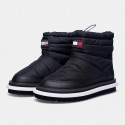 Tommy Jeans Padded Flat Γυναικεία Μποτάκια