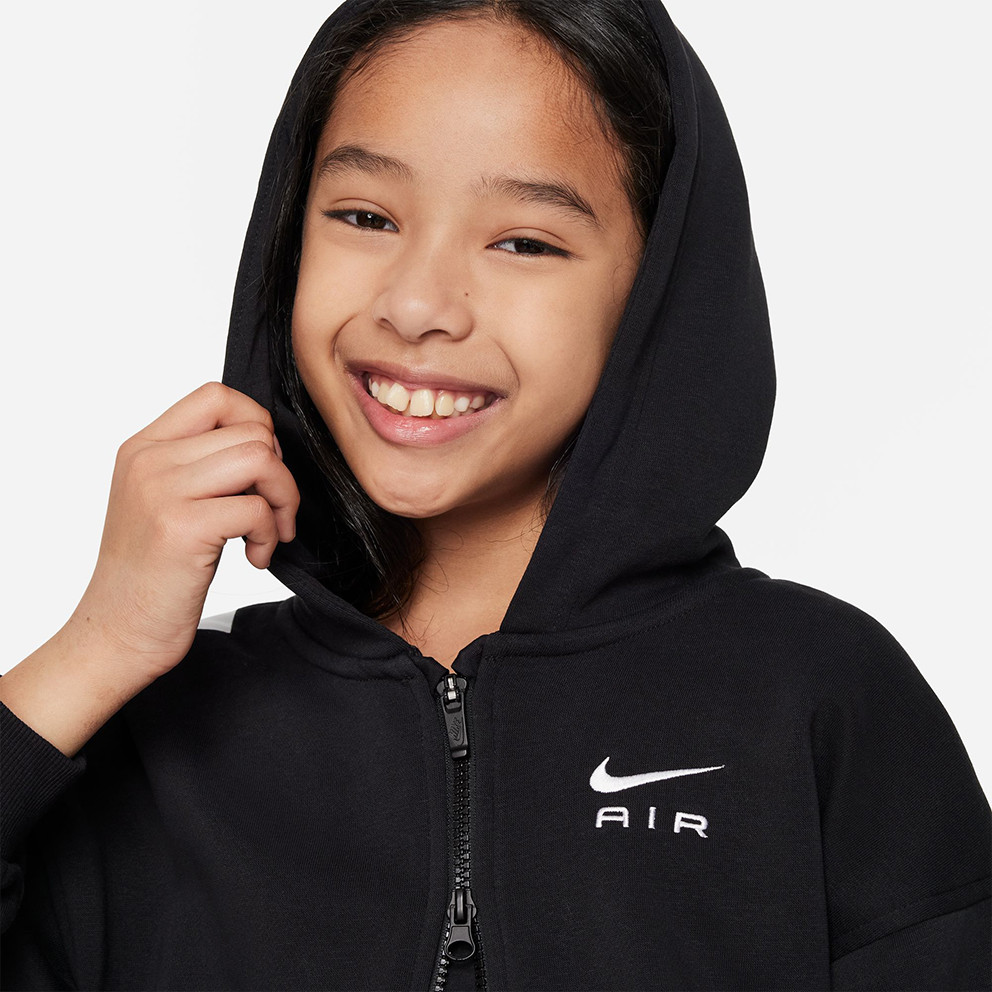 Nike Air Club Fleece Kids' Jacket Black FD2960-010