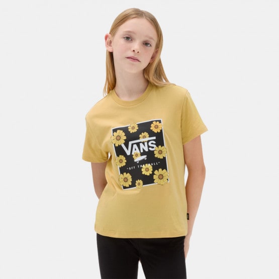 shirt Yellow VN00078WOC21 - Camiseta negra con estampado en la espalda Just Vans - Vans Animal Box Kids' T