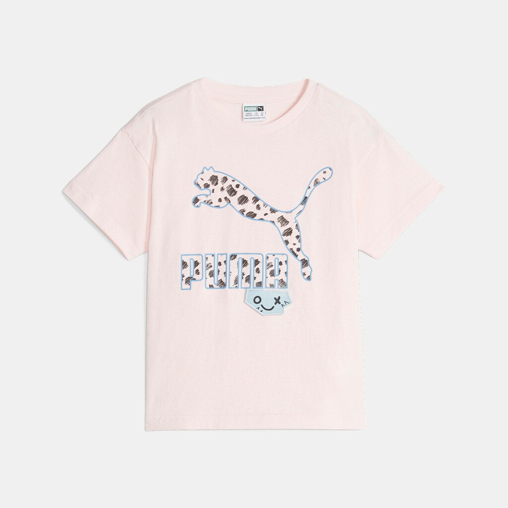 Puma Classics Mix Mtch Kids' T - Where to buy the dos PUMA Wild Rider  Rollin - shirt Pink 621576 - 24