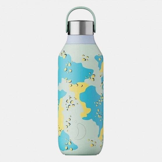 Chilly´s Bottles - Pastel Blue 500 ml. Isothermal bottle.