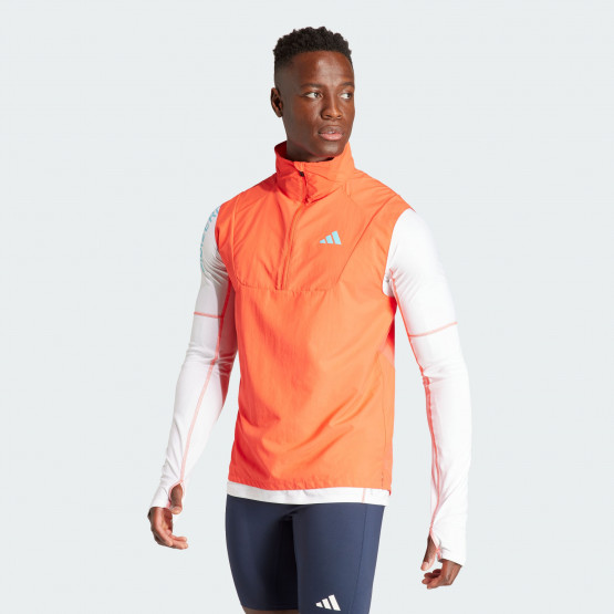 adidas Adizero Half-Zip Running Vest