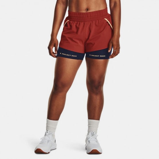Under Armour Project Rock Flex Γυναικείο Σορτς Προπόνησης