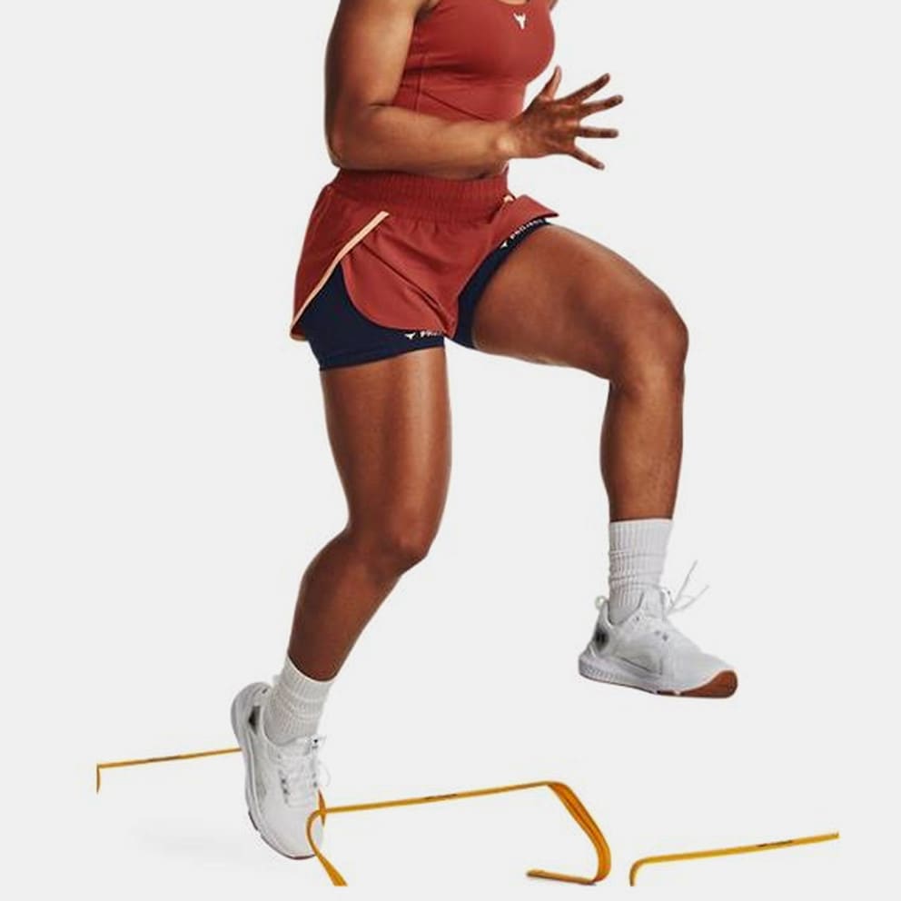 Under Armour Project Rock Flex Γυναικείο Σορτς Προπόνησης