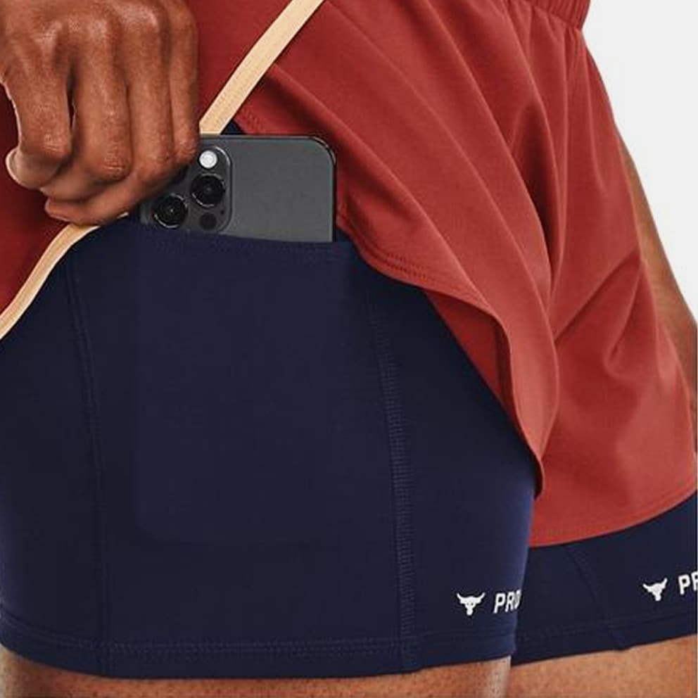 Under Armour Project Rock Flex Γυναικείο Σορτς Προπόνησης