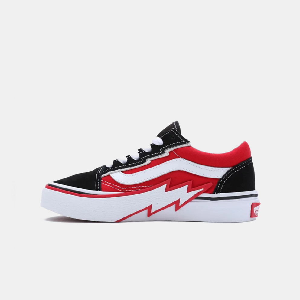 Leather low trainers Vans x Supreme Red size 42 EU in Leather