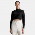 Calvin Klein Technical Knit Mock Neck