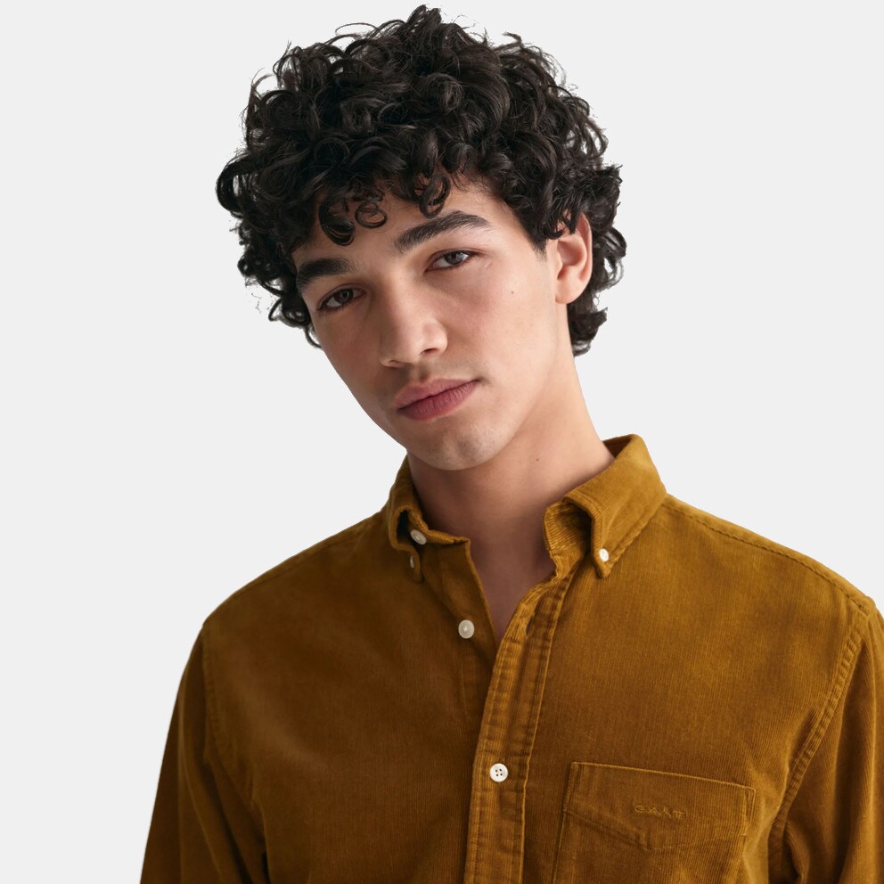 Gant Classic Fit Κοτλέ Ανδρικό Πουκάμισο