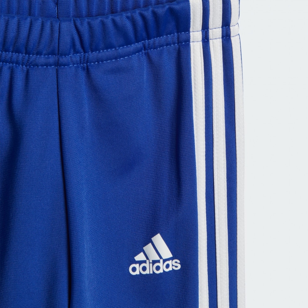 adidas Tiberio 3-Stripes Colorblock Shiny Track Suit Kids