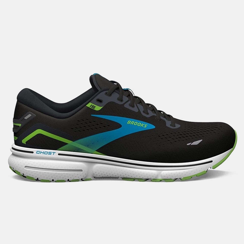 Brooks Ghost 15 Black/Hawaiian Ocean/Green (9000160635_71972) Ανδρικά / Ανδρικά Παπούτσια / Τρέξιμο | Running