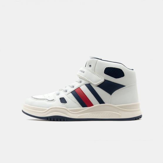 Tommy Jeans Stripes High Top Παιδικά Μποτάκια