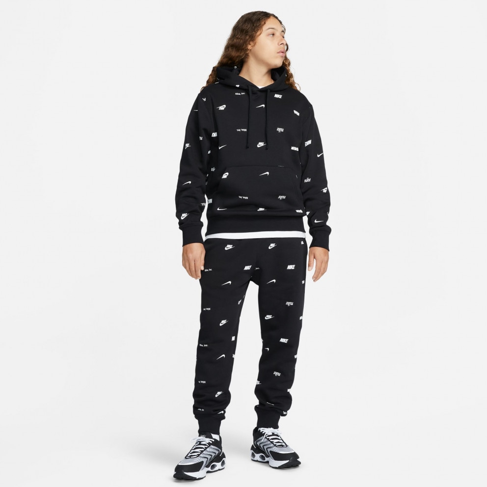 Nike M Nk Club+ Bb Po Hoodie Aop