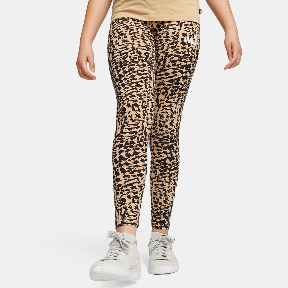 84 - Puma Essentials Kids' Leggings Animal Print 676421 - Sweatshirt Puma  Evostripe Crew verde azeitona preto