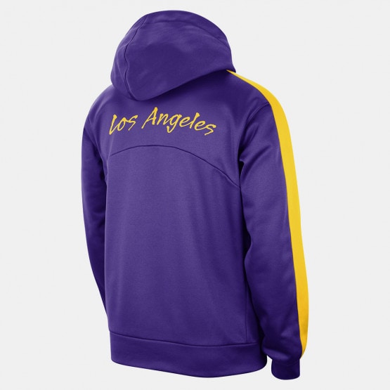 Nike Basketball LA Lakers NBA tracksuit set in black/purple