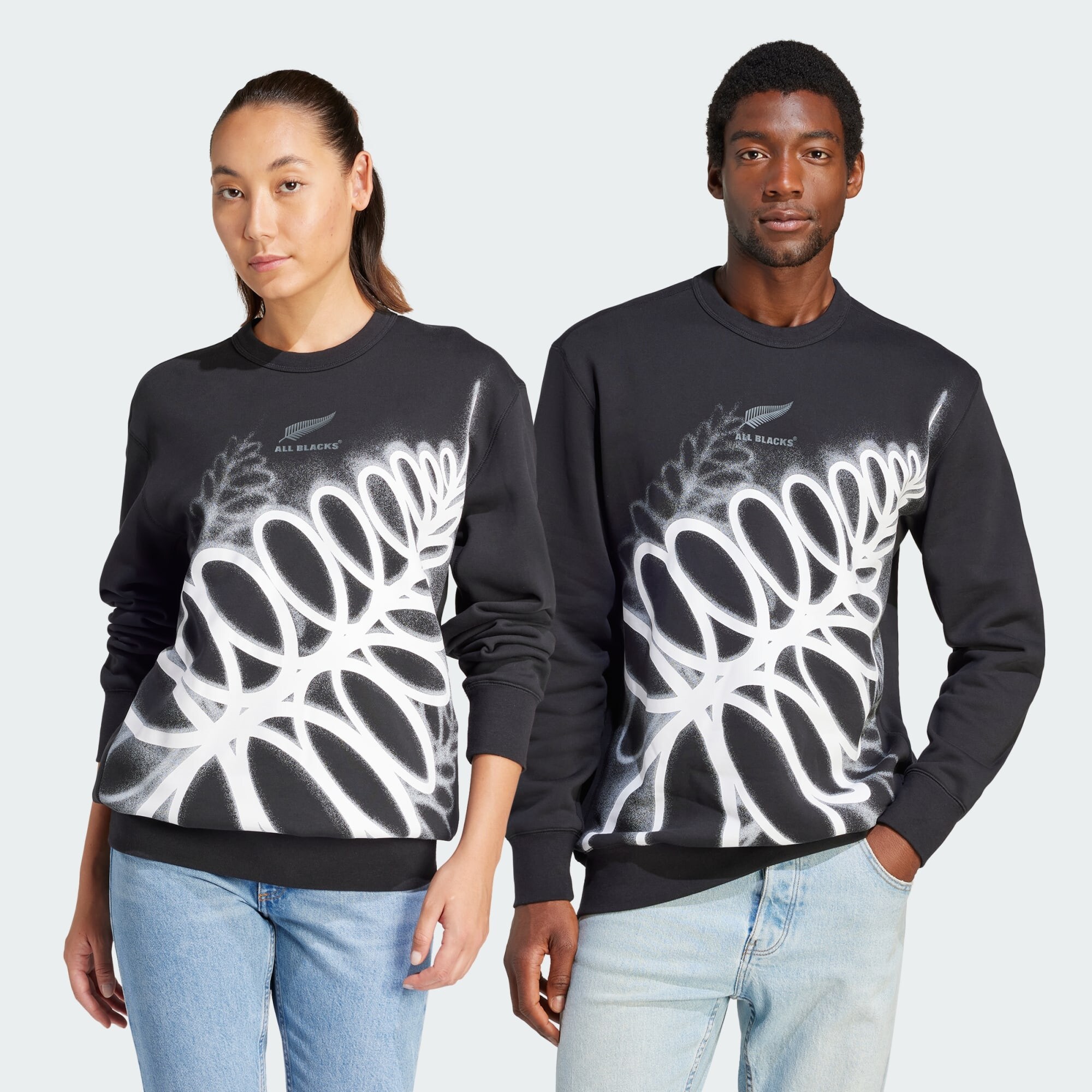adidas All Blacks Rugby Long Sleeve Lifestyle Sweatshirt (9000166246_1469)