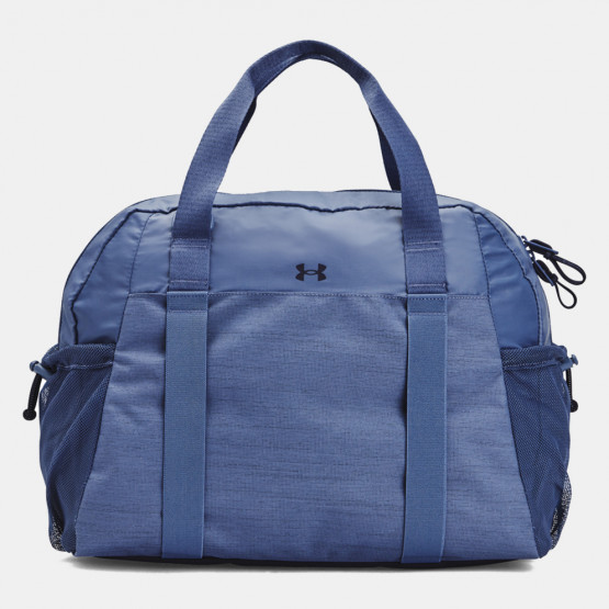 Under Armour Ua Project Rock Gym Bag Sm Hushed Blue Midnight Navy Metallic Gold 1376458 480