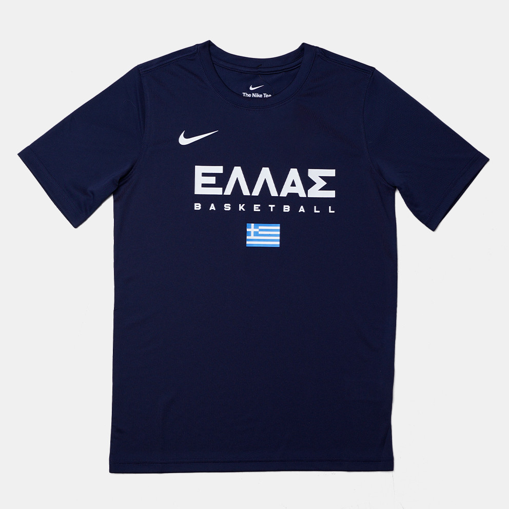 Nike Greece 2023 Παιδικό Mπασκετικό T-Shirt (9000165786_29243)