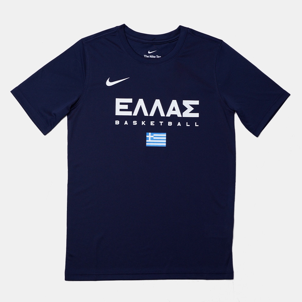Shirt Blue EZGB7NBA8 NBO nike Nike Greece 2023 Kids Basketball T