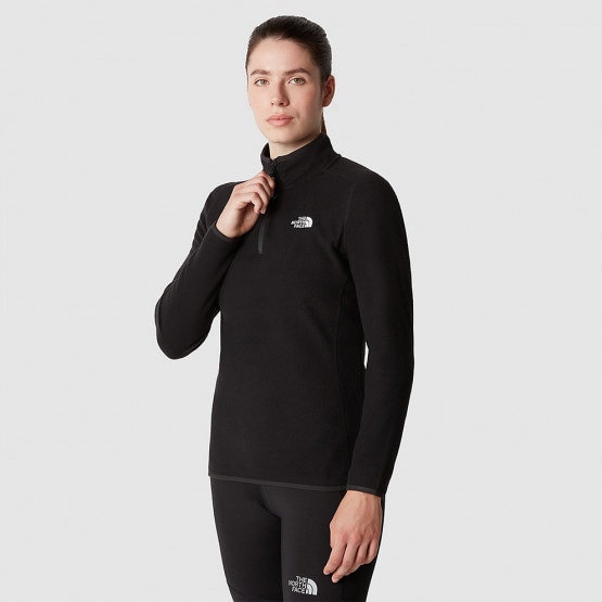 The North Face 100 Glacier 1/4 Zip - Tnf Bla