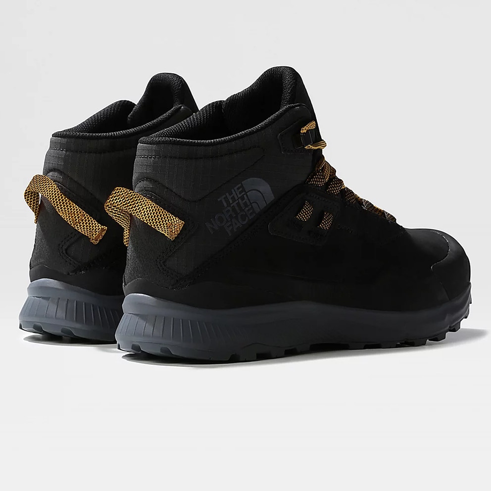 The North Face Crgstne Lthr Md Wp Tnfblk/Vanads