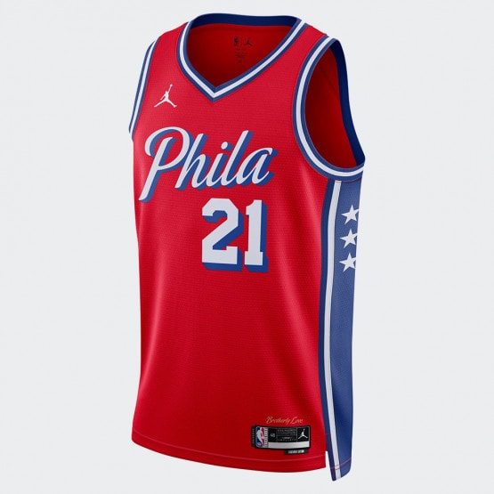 Jordan Dri-FIT NBA Philadelphia 76ers Statement Edition Swingman Basketball Jersey